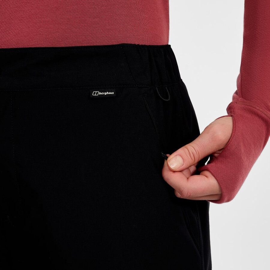 la mujer burwell pantalón negro berghaus