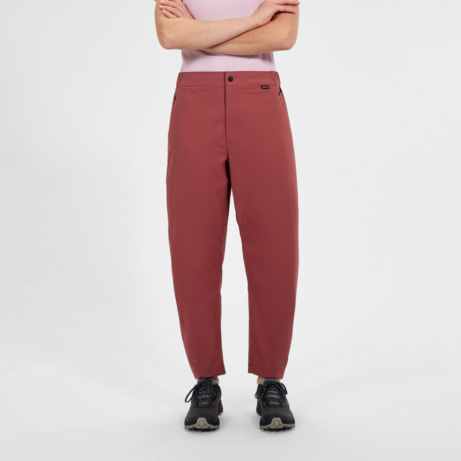 la mujer burwell pantalón rojo berghaus