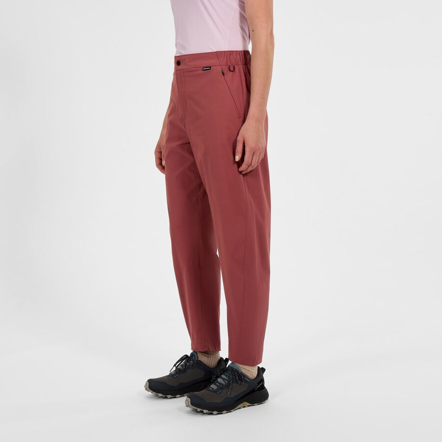 la mujer burwell pantalón rojo berghaus
