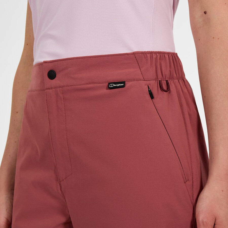 la mujer burwell pantalón rojo berghaus