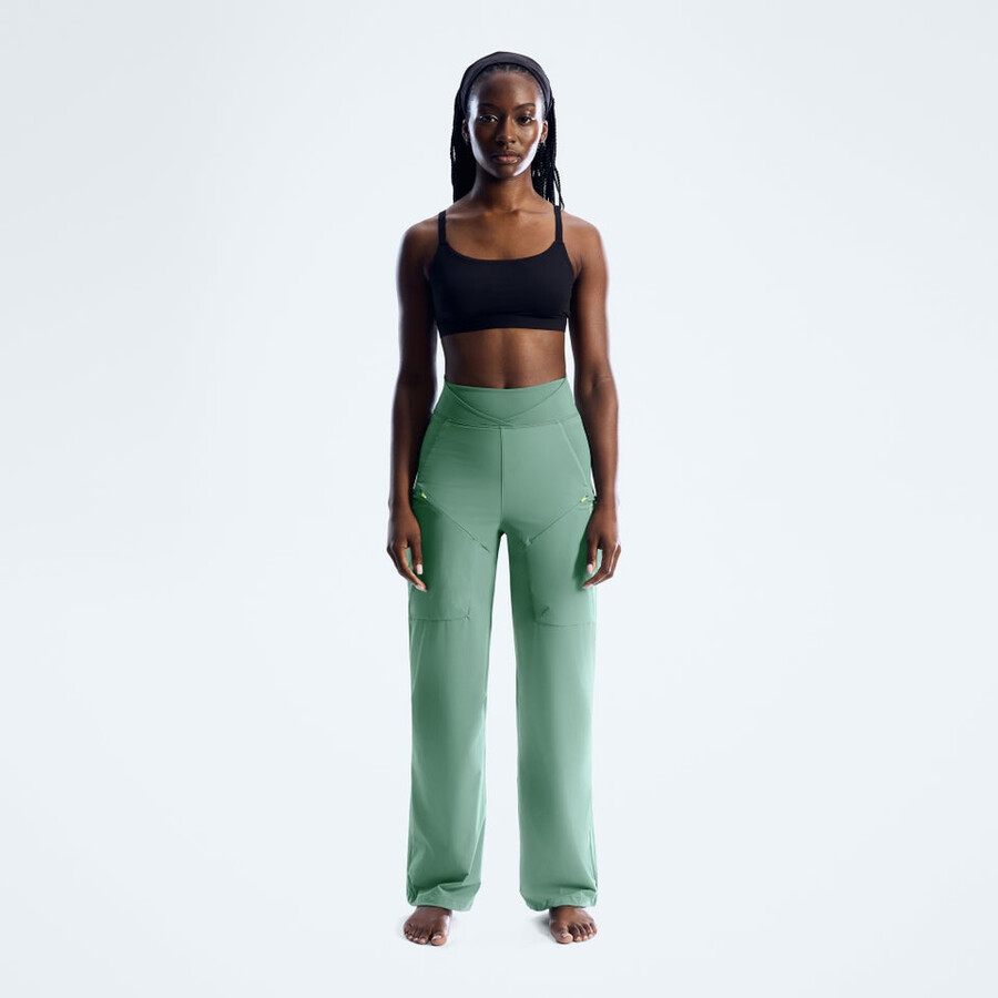 la mujer farren pantalones - verde berghaus