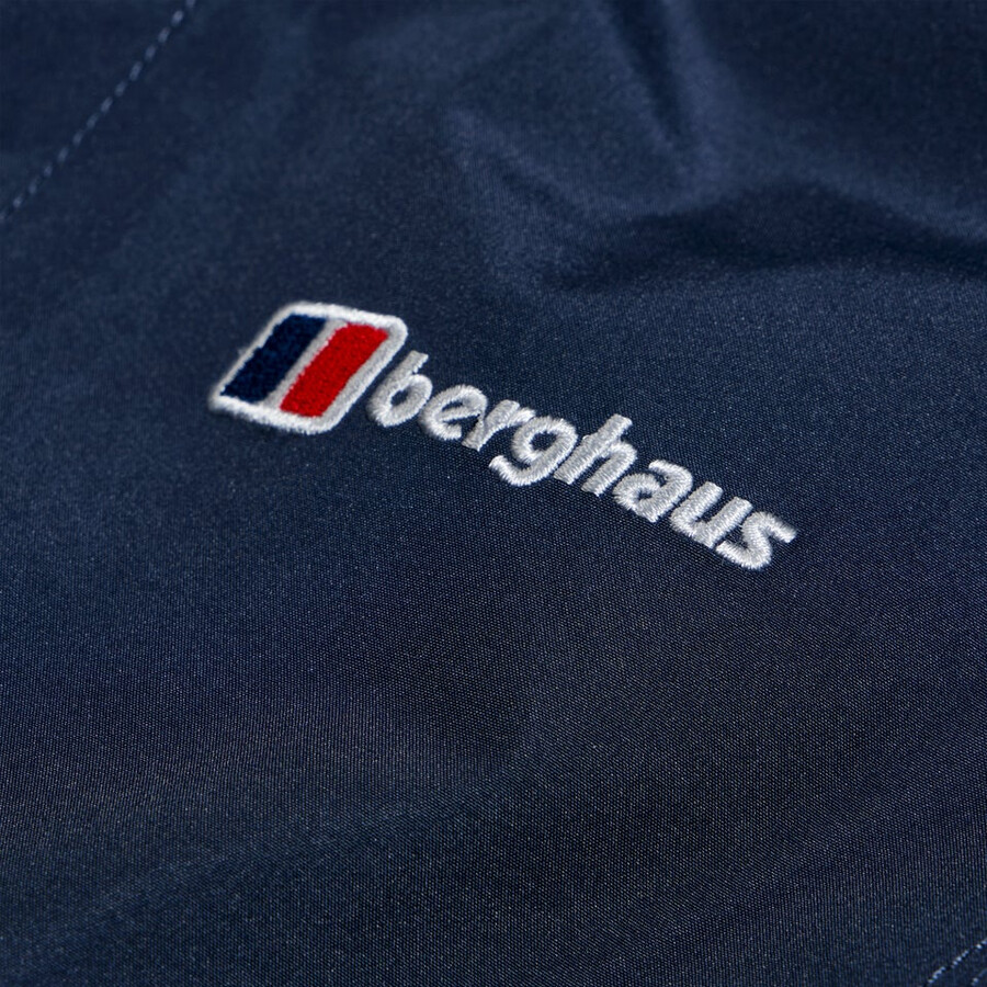 la mujer glissade gore-tex interactivo de la chaqueta - azul oscuro berghaus