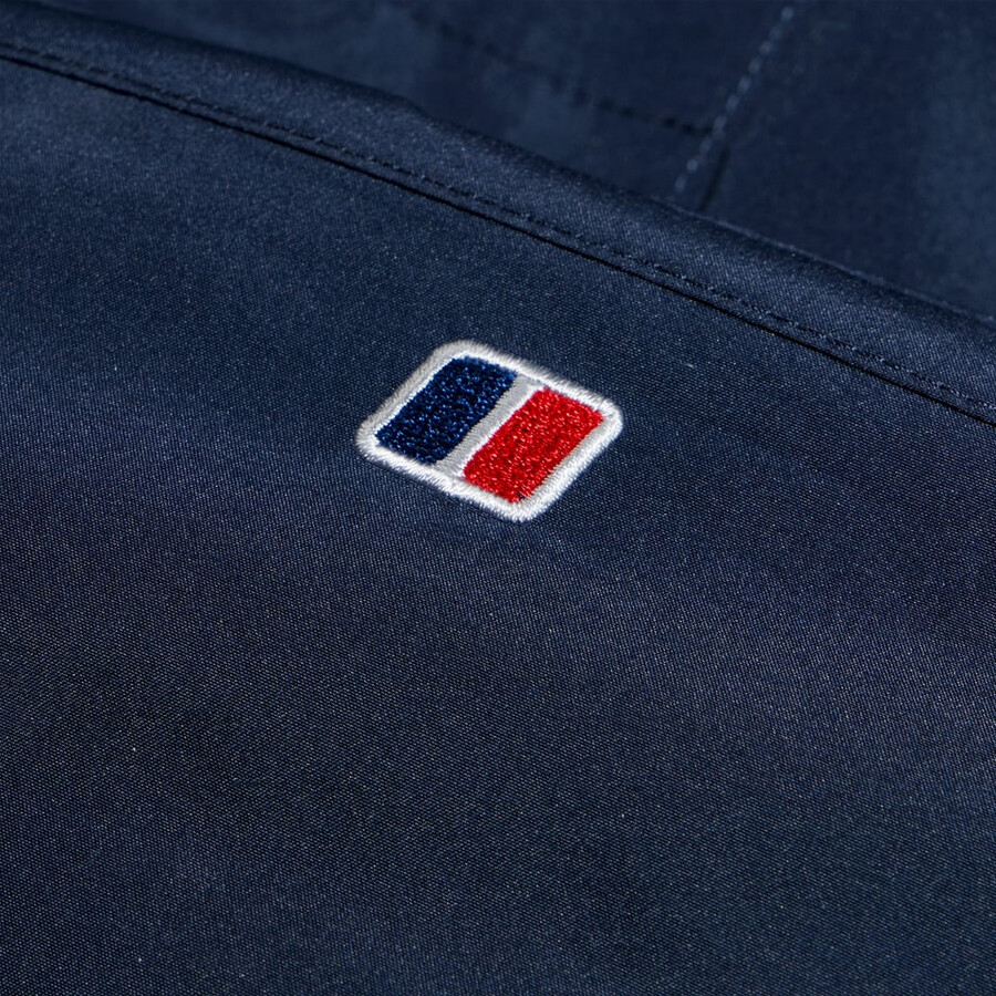 la mujer glissade gore-tex interactivo de la chaqueta - azul oscuro berghaus