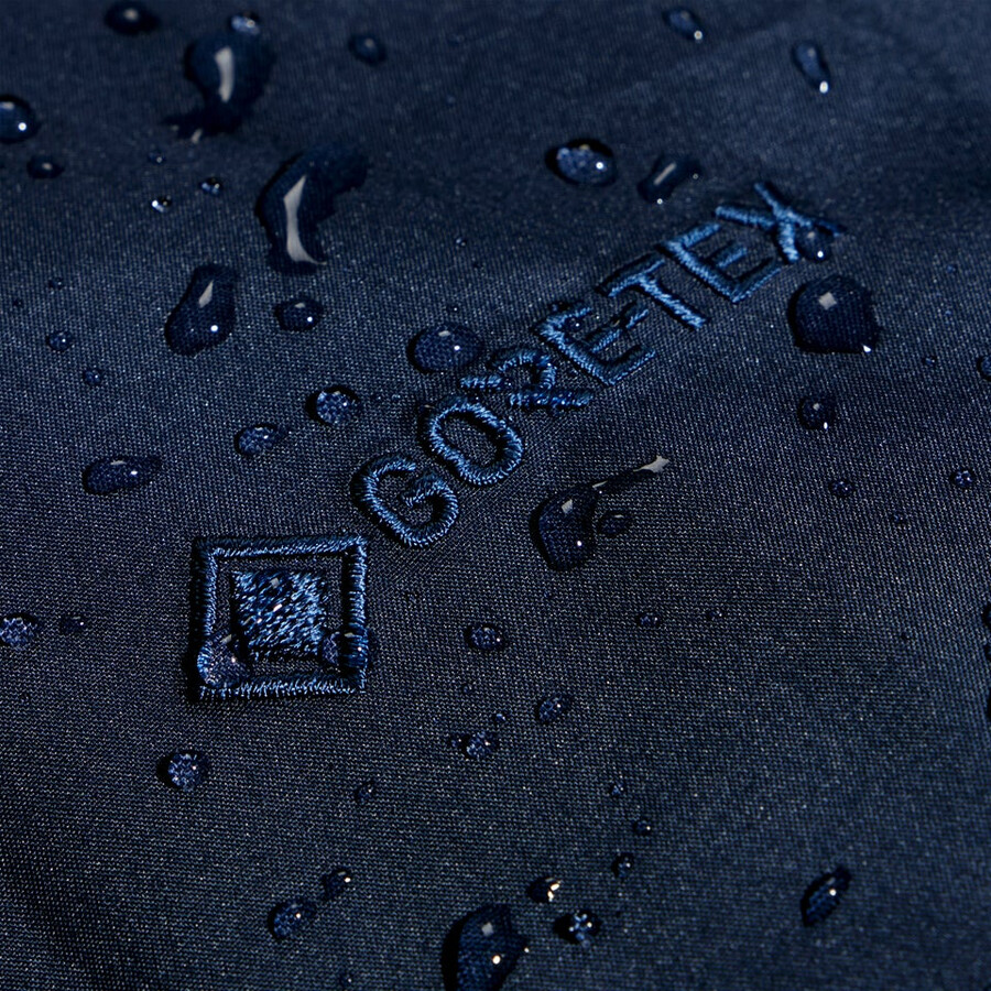 la mujer glissade gore-tex interactivo de la chaqueta - azul oscuro berghaus