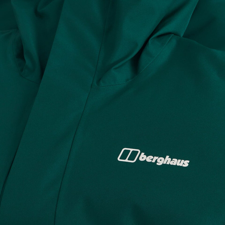 la mujer hinderwick chaqueta - verde berghaus