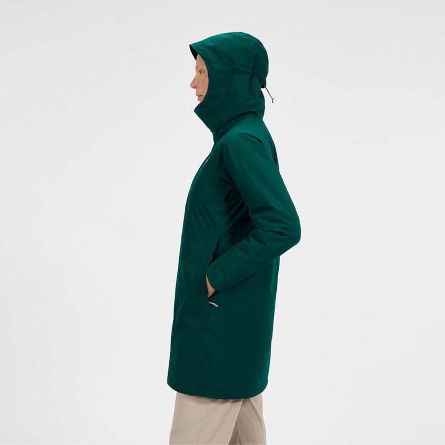 la mujer hinderwick chaqueta - verde berghaus