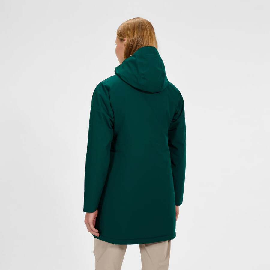 la mujer hinderwick chaqueta - verde berghaus