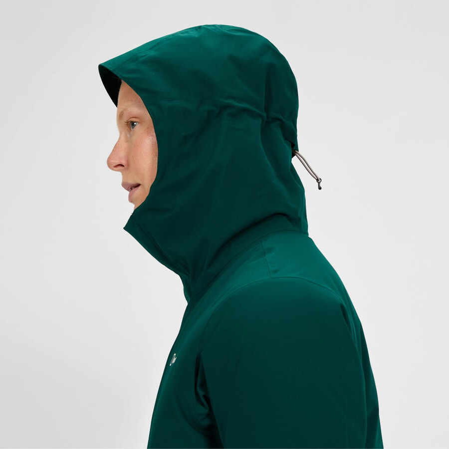 la mujer hinderwick chaqueta - verde berghaus