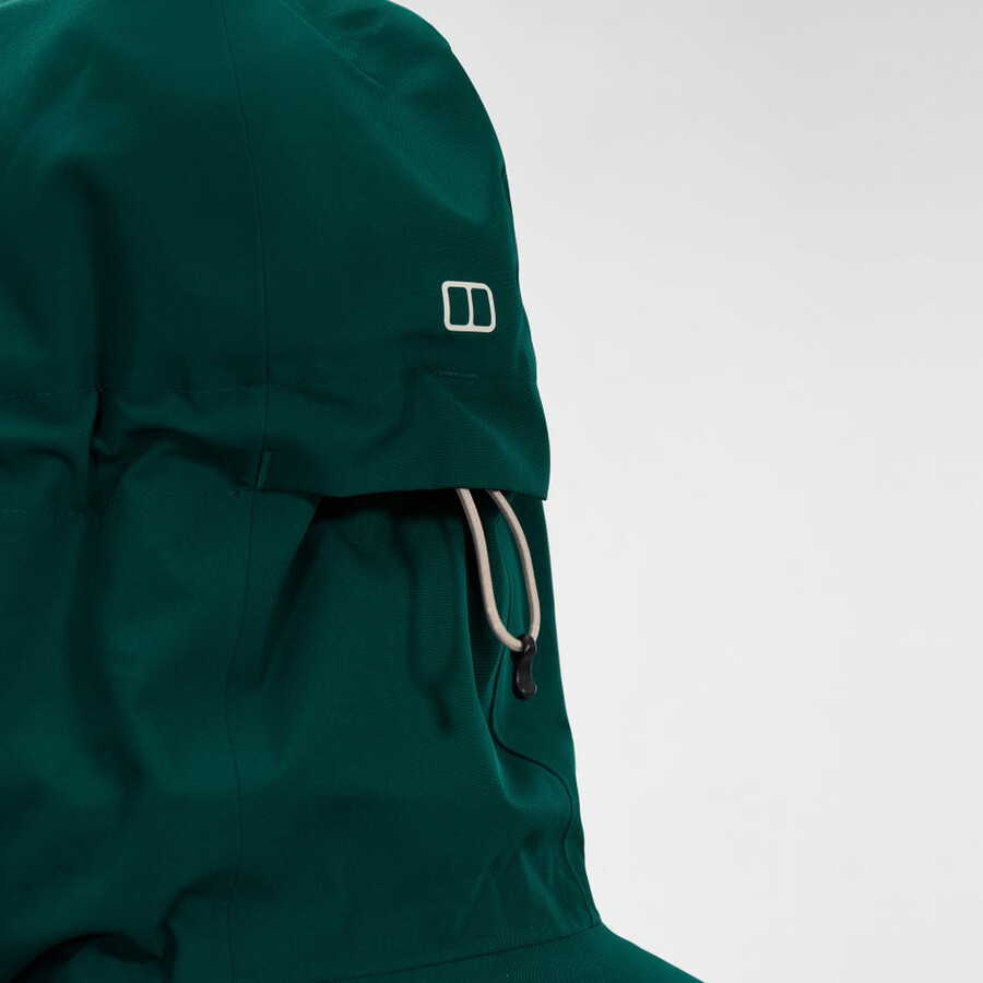 la mujer hinderwick chaqueta - verde berghaus