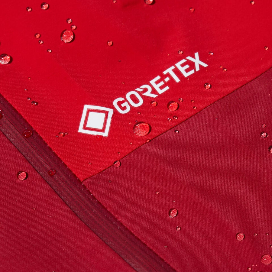 las mujeres del mtn areté descender chaqueta de gore-tex - rojo berghaus