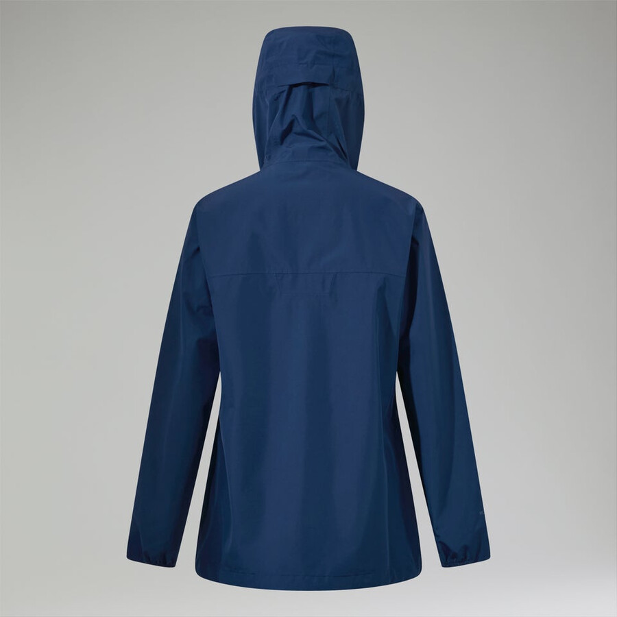 las mujeres del diluvio pro 3.0 impermeable chaqueta - azul berghaus