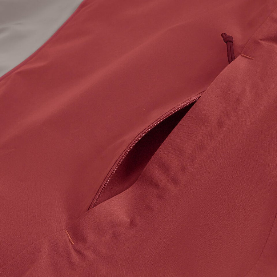 la mujer ahsbery de gore-tex impermeable chaqueta - rojo berghaus