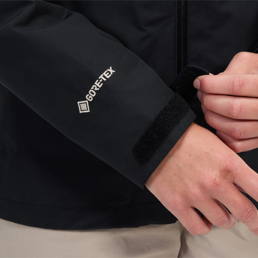 la mujer bramblfell géminis impermeable de gore-tex 3 en 1 chaqueta - negro berghaus