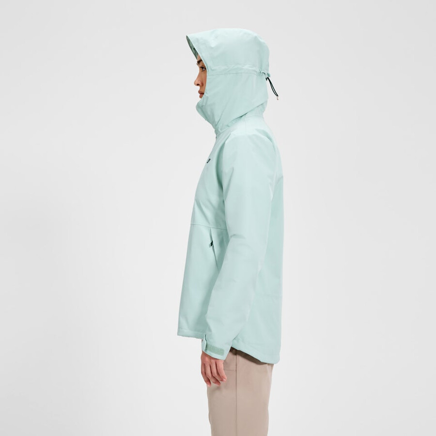 la mujer bramblfell géminis impermeable de gore-tex 3 en 1 chaqueta - verde berghaus