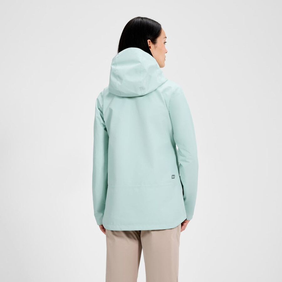 la mujer bramblfell géminis impermeable de gore-tex 3 en 1 chaqueta - verde berghaus