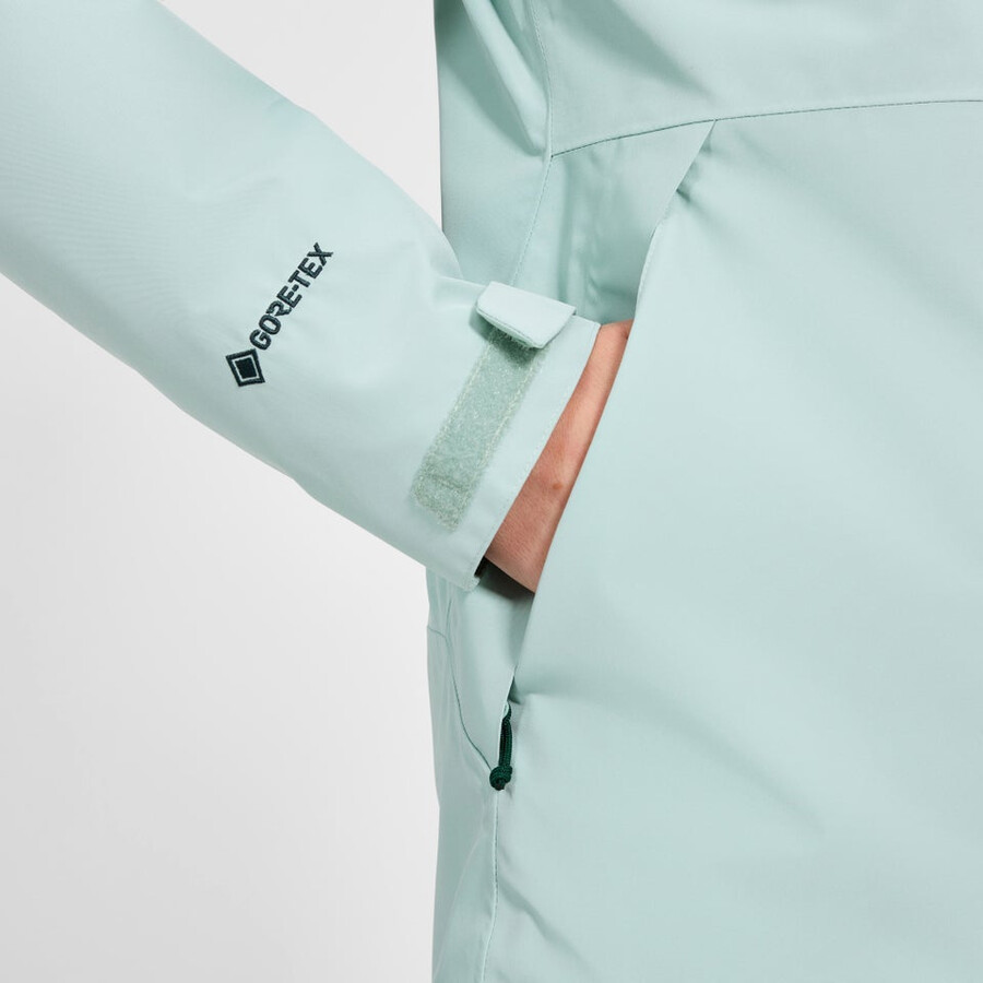 la mujer bramblfell géminis impermeable de gore-tex 3 en 1 chaqueta - verde berghaus