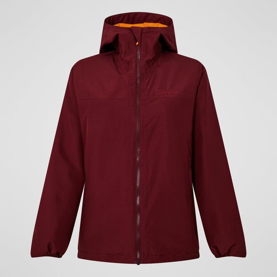 las mujeres del diluvio pro 3.0 chaqueta de aislamiento - rojo berghaus