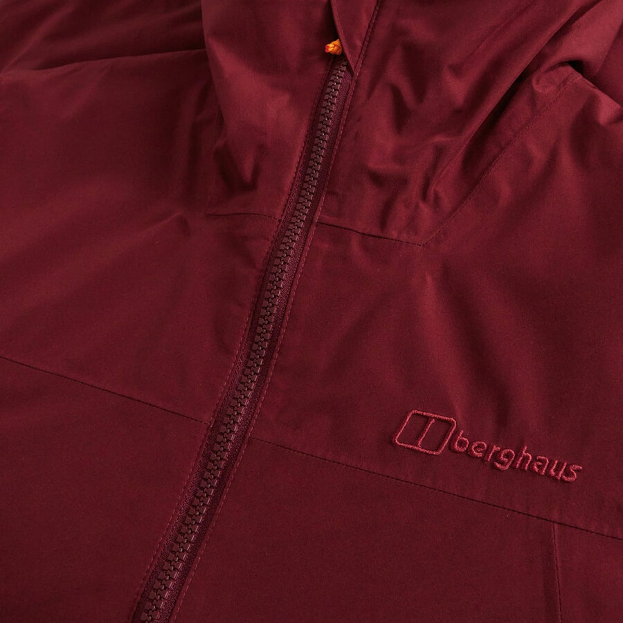 las mujeres del diluvio pro 3.0 chaqueta de aislamiento - rojo berghaus