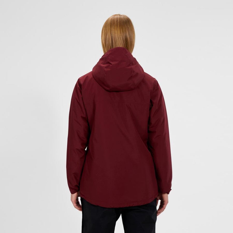 las mujeres del diluvio pro 3.0 chaqueta de aislamiento - rojo berghaus