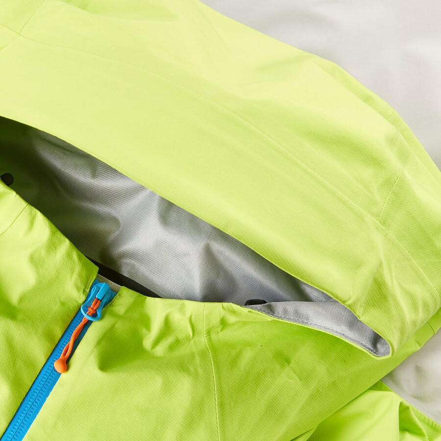 la mujer ridge-buscador de gore-tex impermeable chaqueta grisamarillo berghaus