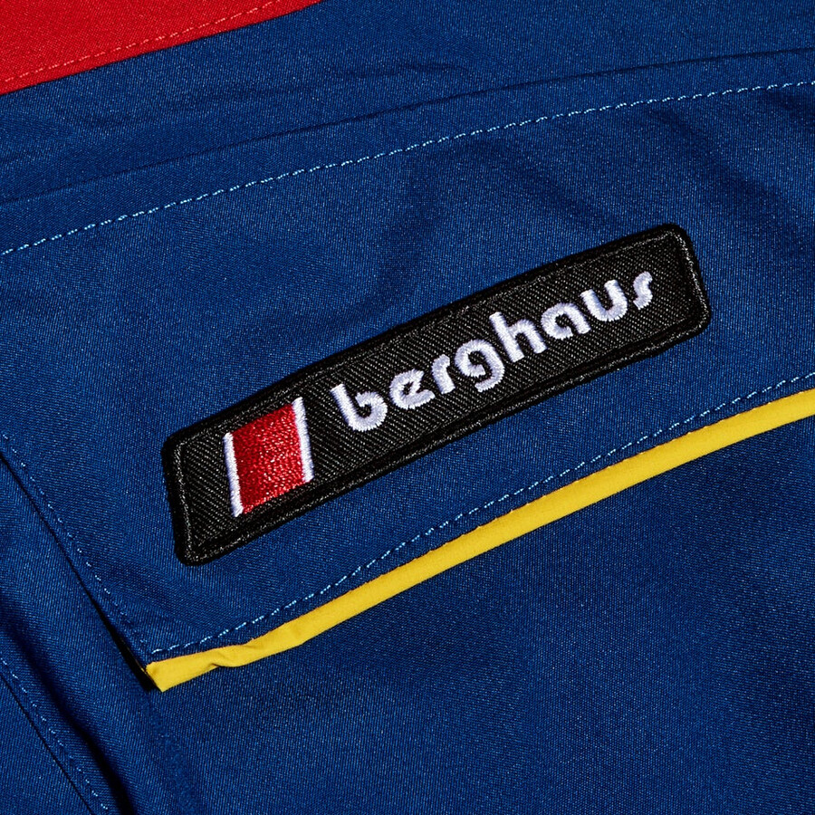 unisex trango de gore-tex impermeable chaqueta - azulrojo berghaus