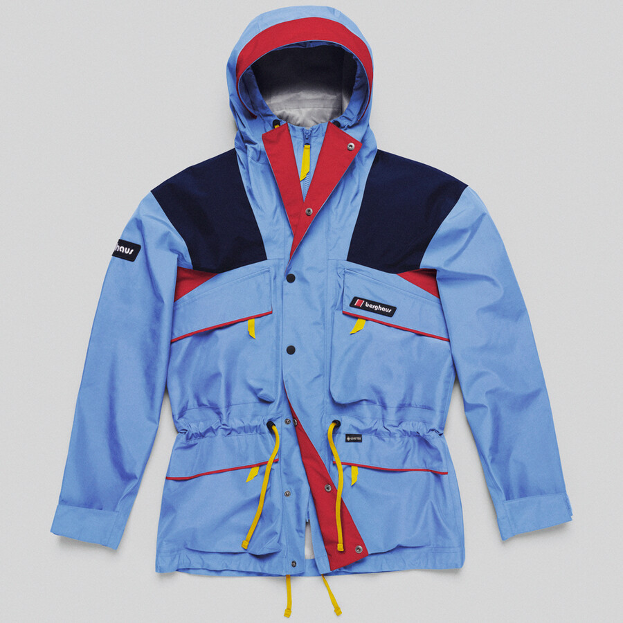 unisex trango de gore-tex impermeable chaqueta - azul berghaus