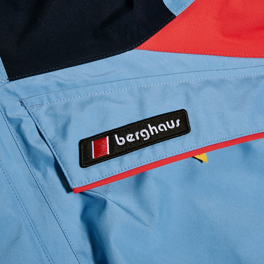 unisex trango de gore-tex impermeable chaqueta - azul berghaus