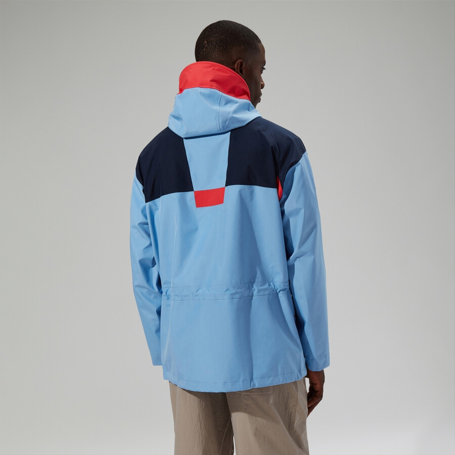unisex trango de gore-tex impermeable chaqueta - azul berghaus