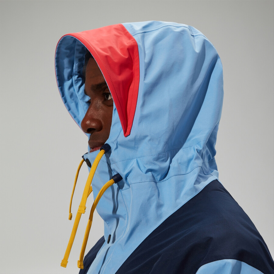 unisex trango de gore-tex impermeable chaqueta - azul berghaus