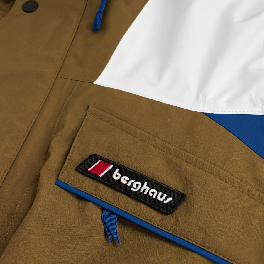 unisex trango de gore-tex impermeable chaqueta marróngris berghaus