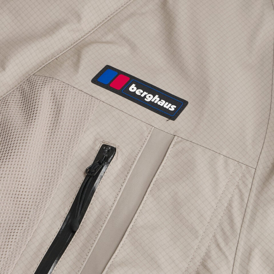 unisex tormenta 25 chaqueta de gore-tex - gris berghaus
