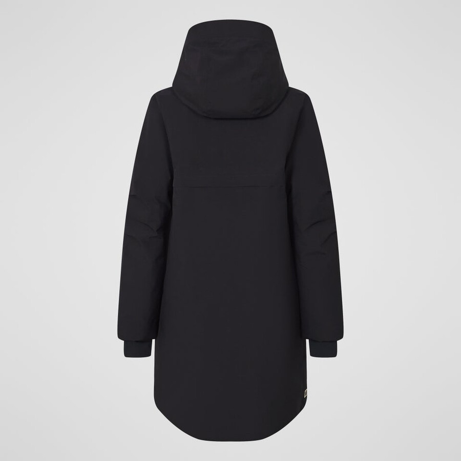 la mujer ahsbery gore-tex down parka - negro berghaus