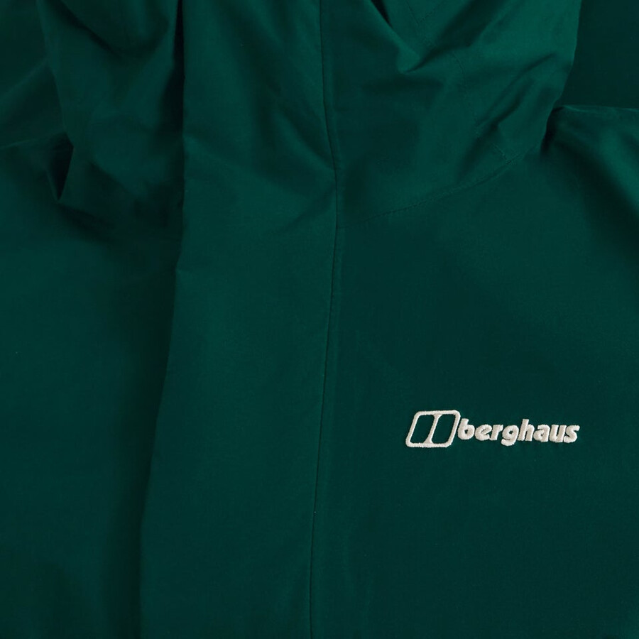la mujer ahsbery gore-tex abajo parka verde berghaus