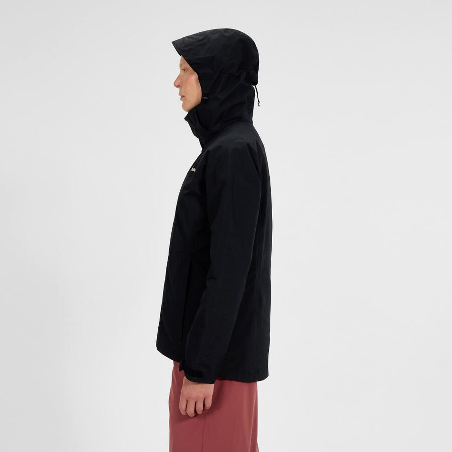 las mujeres del escalador 2.0 interactivo de gore-tex impermeable chaqueta - negro berghaus