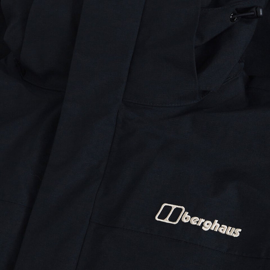 las mujeres del escalador 2.0 interactivo de gore-tex impermeable chaqueta - negro berghaus