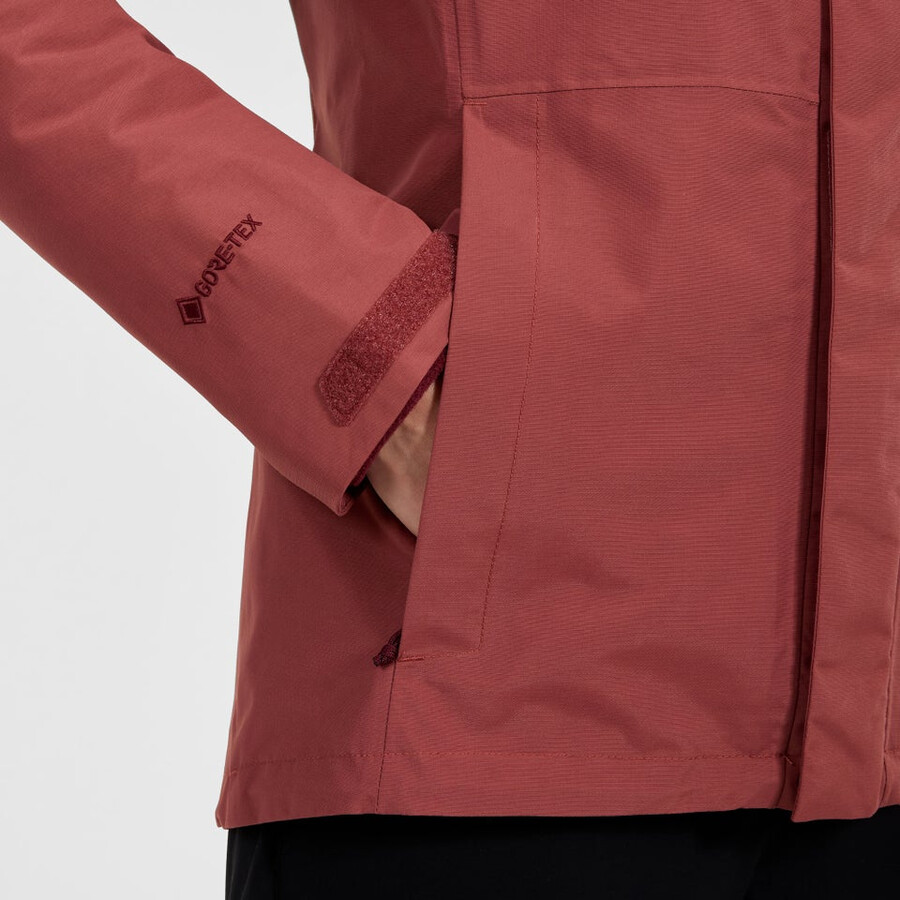 las mujeres del escalador 2.0 interactivo de gore-tex impermeable chaqueta - rojo berghaus