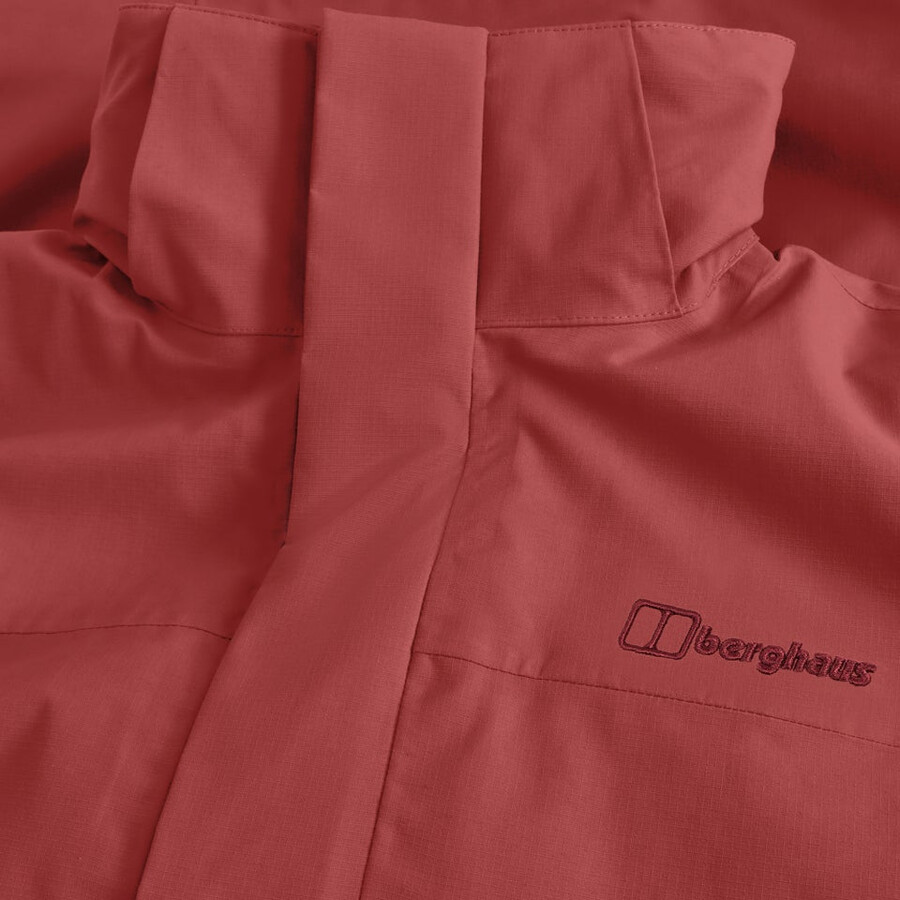 las mujeres del escalador 2.0 interactivo de gore-tex impermeable chaqueta - rojo berghaus
