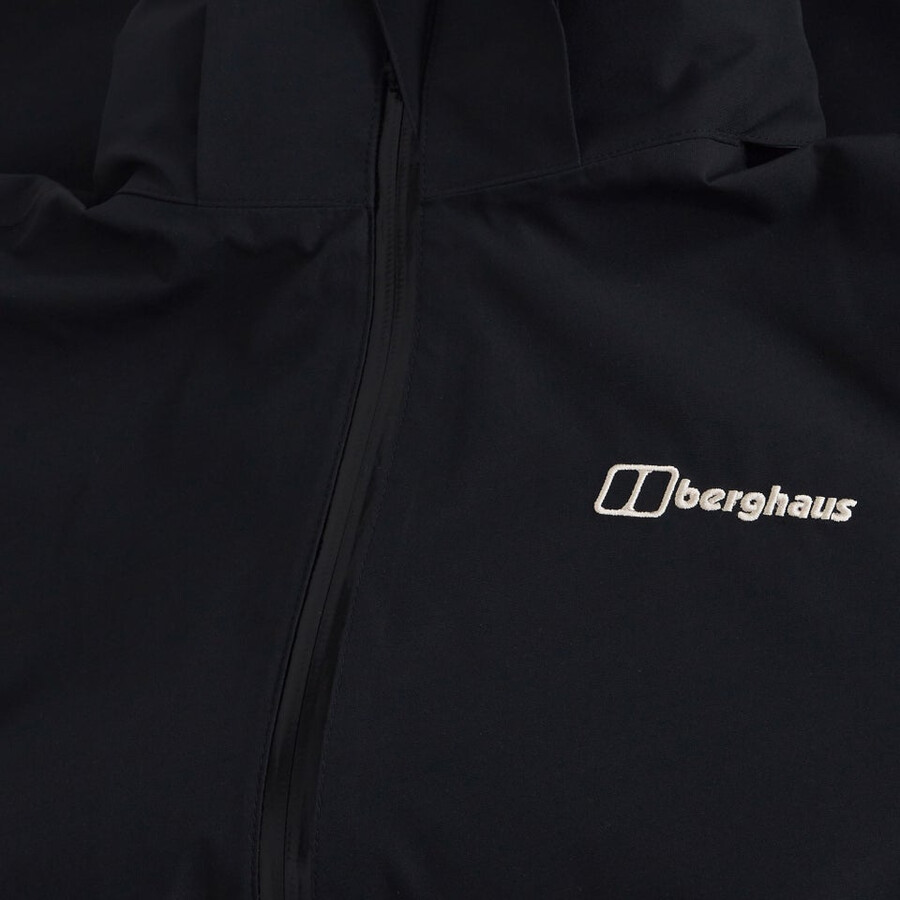 las mujeres deambulan gemini 3 en 1 chaqueta - negrogris berghaus