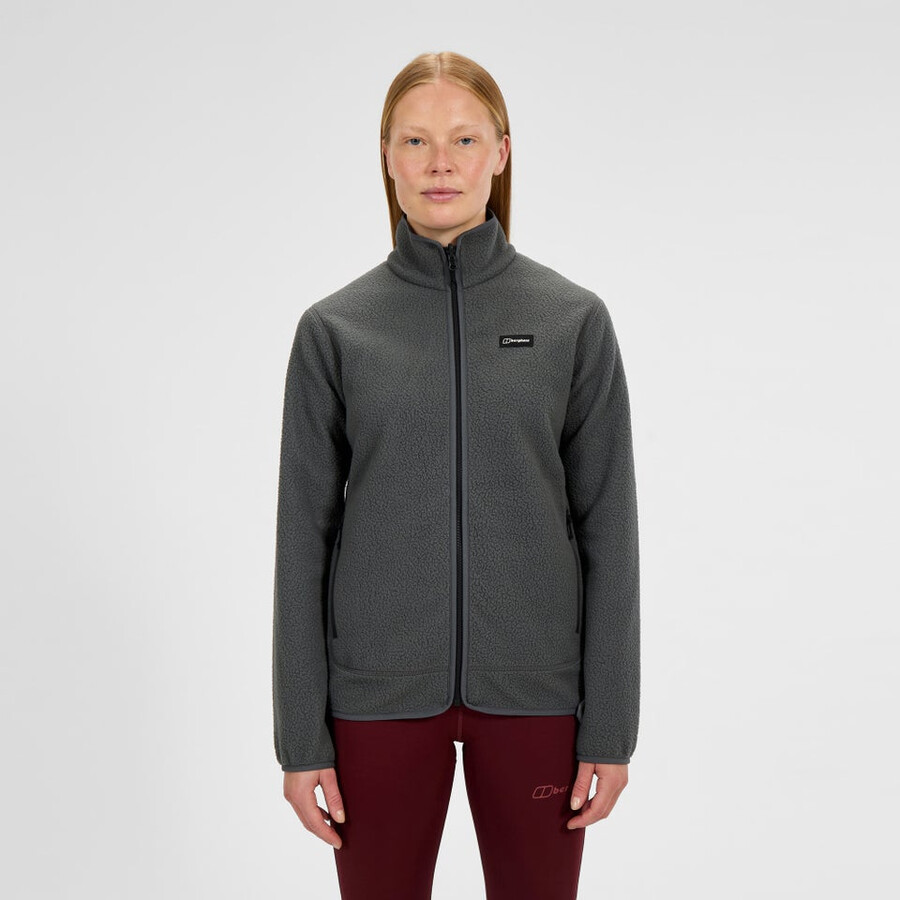 las mujeres deambulan gemini 3 en 1 chaqueta - negrogris berghaus