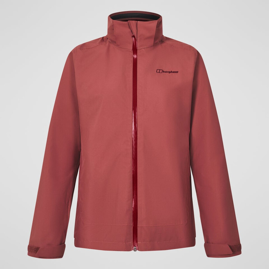 las mujeres deambulan gemini 3 en 1 chaqueta roja berghaus