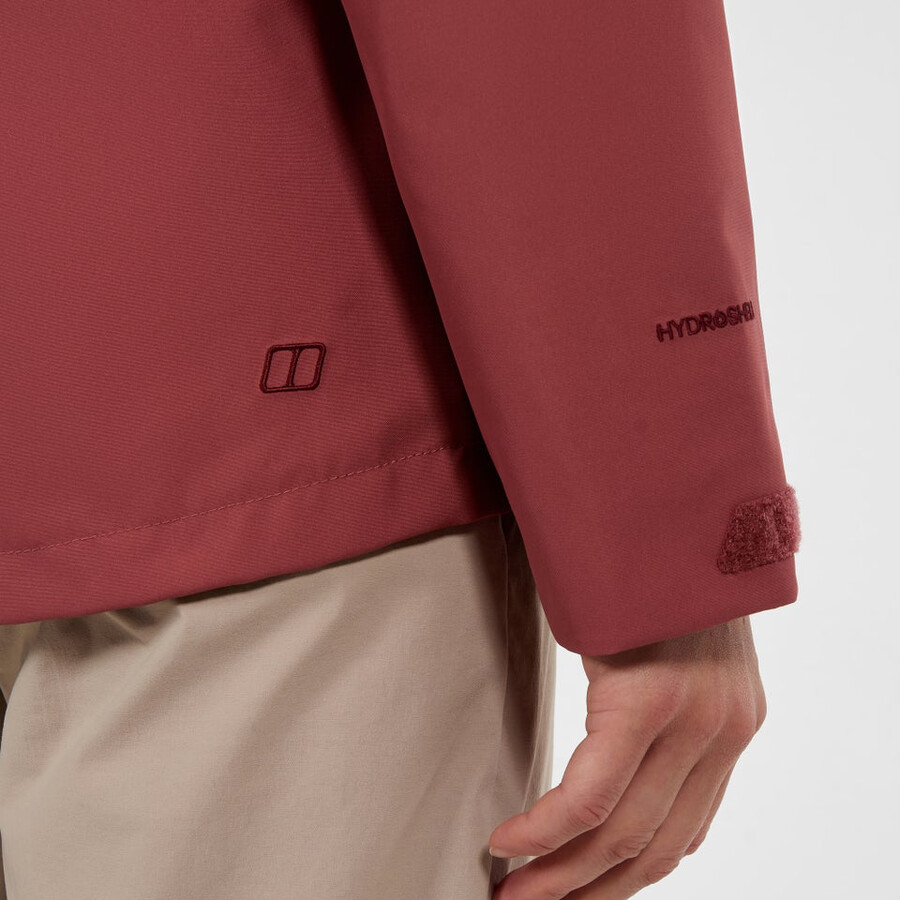 las mujeres deambulan gemini 3 en 1 chaqueta roja berghaus