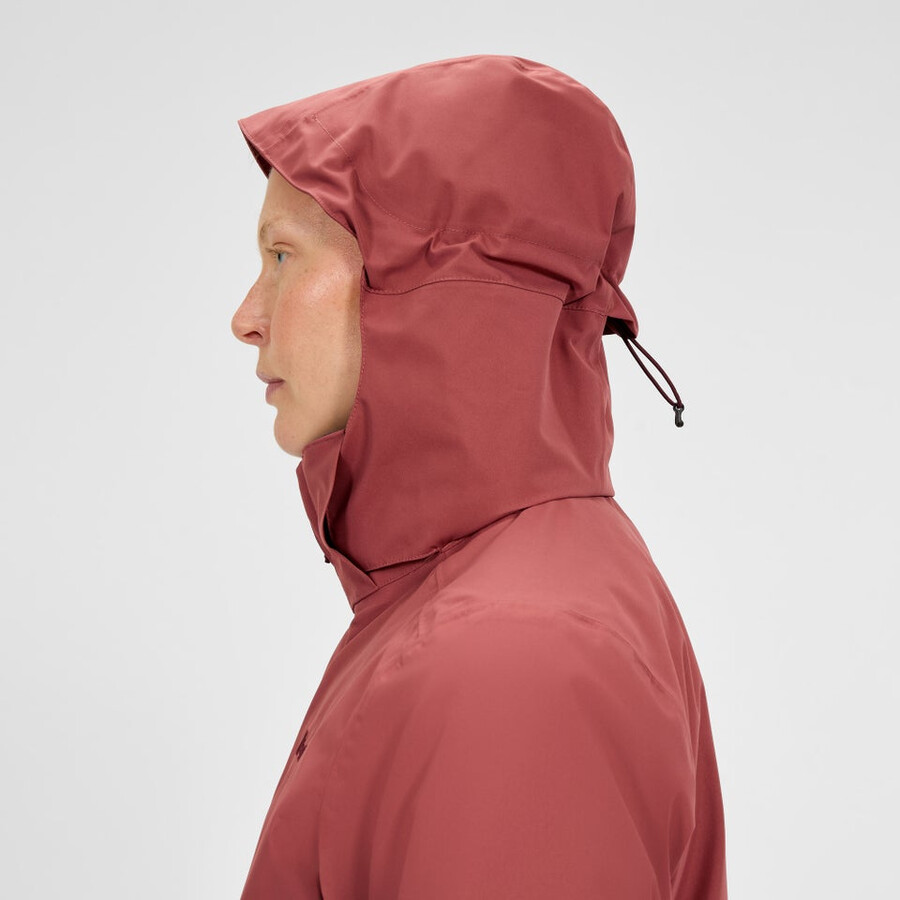 las mujeres deambulan gemini 3 en 1 chaqueta roja berghaus