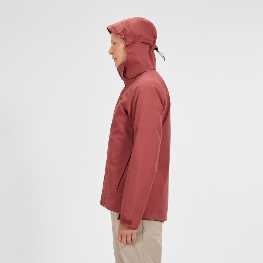 las mujeres deambulan gemini 3 en 1 chaqueta roja berghaus