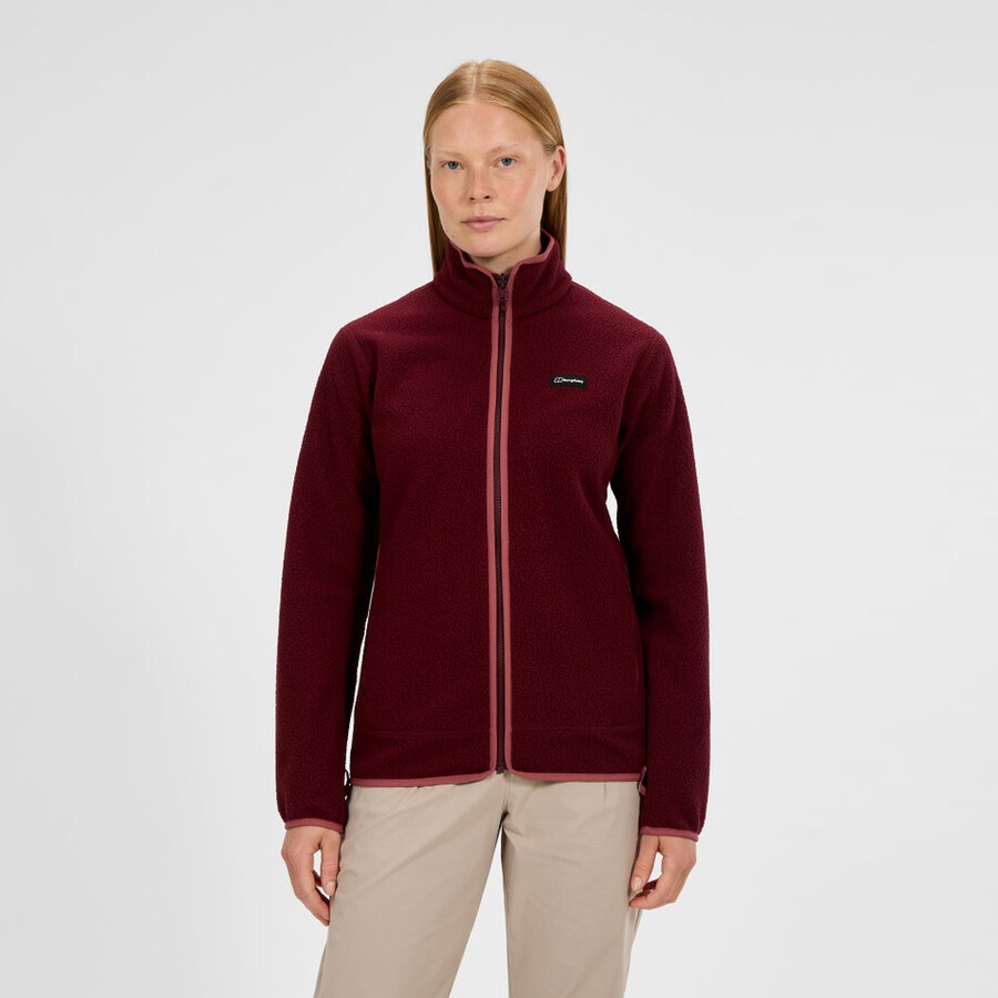 las mujeres deambulan gemini 3 en 1 chaqueta roja berghaus