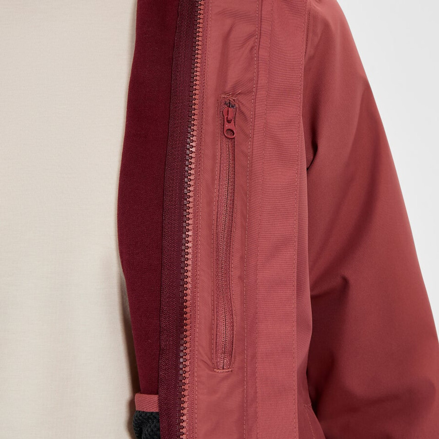 las mujeres deambulan gemini 3 en 1 chaqueta roja berghaus