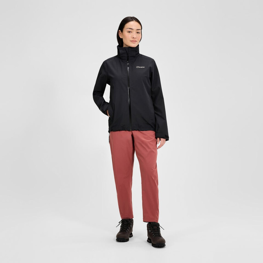 las mujeres deambulan interactivo de la chaqueta - negro berghaus