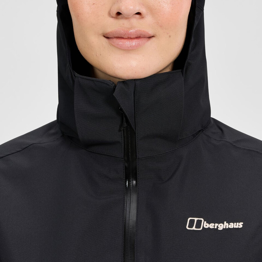 las mujeres deambulan interactivo de la chaqueta - negro berghaus