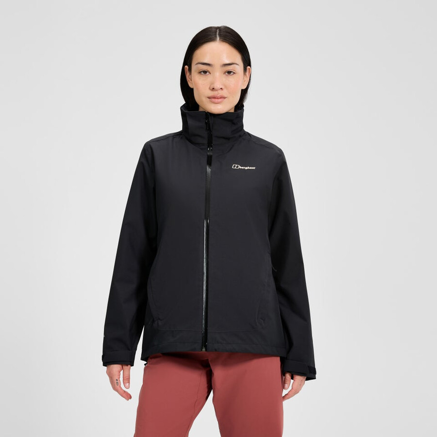las mujeres deambulan interactivo de la chaqueta - negro berghaus