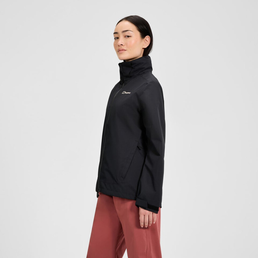 las mujeres deambulan interactivo de la chaqueta - negro berghaus