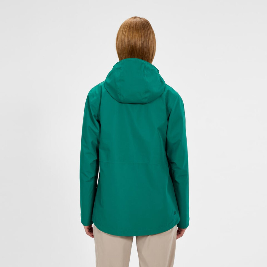 las mujeres deambulan interactivo de la chaqueta - verde berghaus